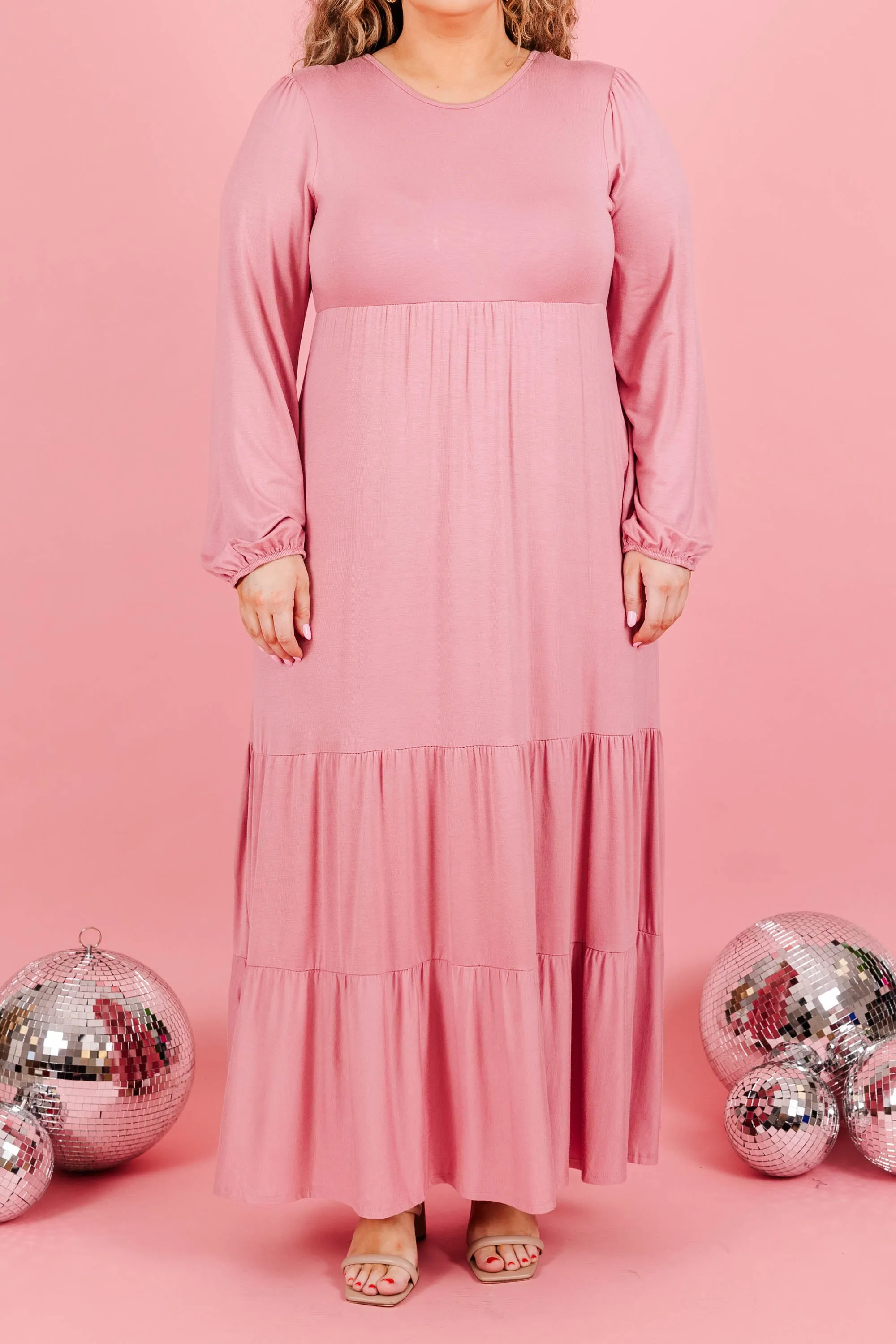 A Cut Above Dress, Pink