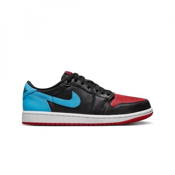 Air Jordan 1 Low OG Women (black / dk powder blue-gym red)