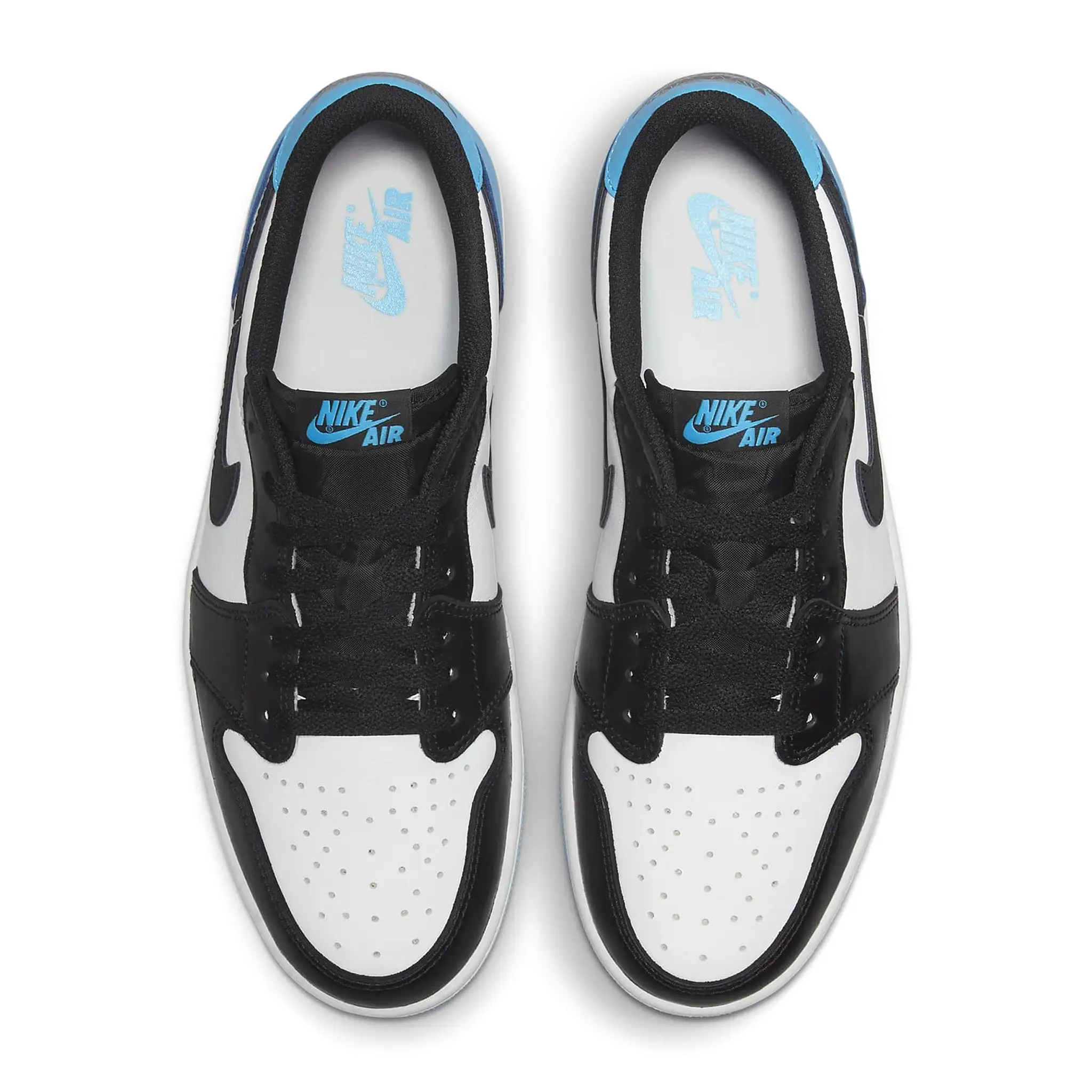 Air Jordan 1 Low Vintage OG Black Dark Powder Blue