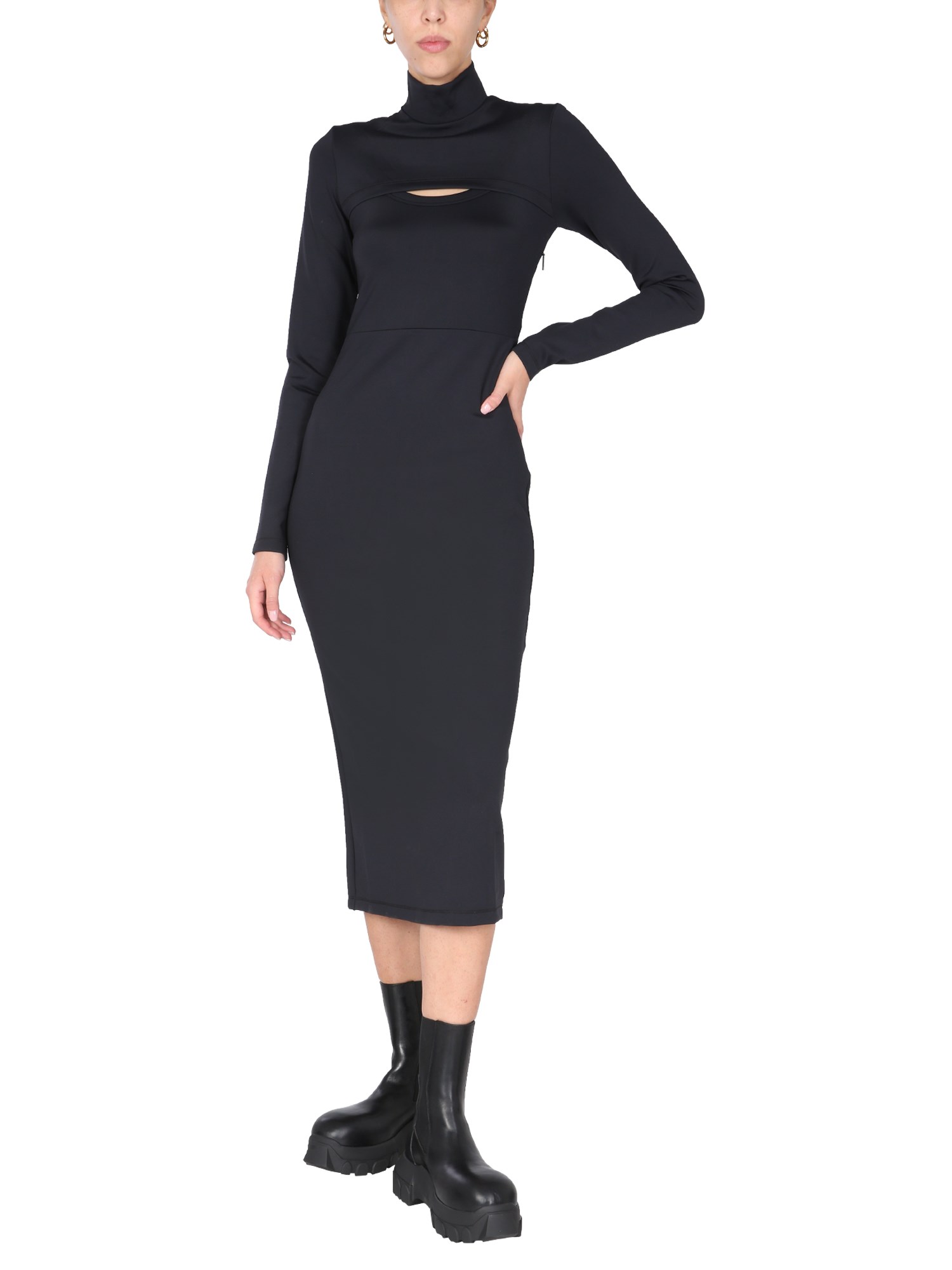 AMBUSH    CUT OUT JERSEY DRESS