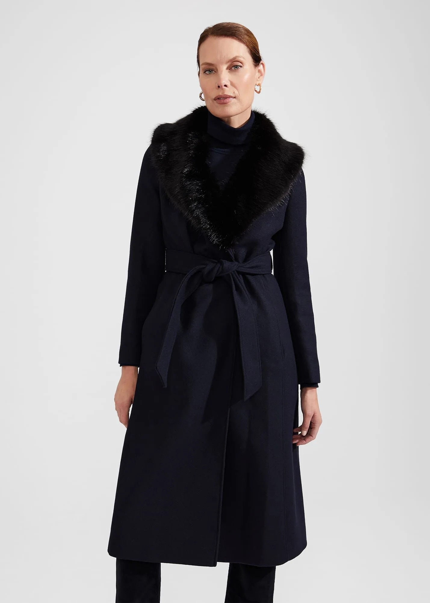 Arielle Wool Blend Coat 