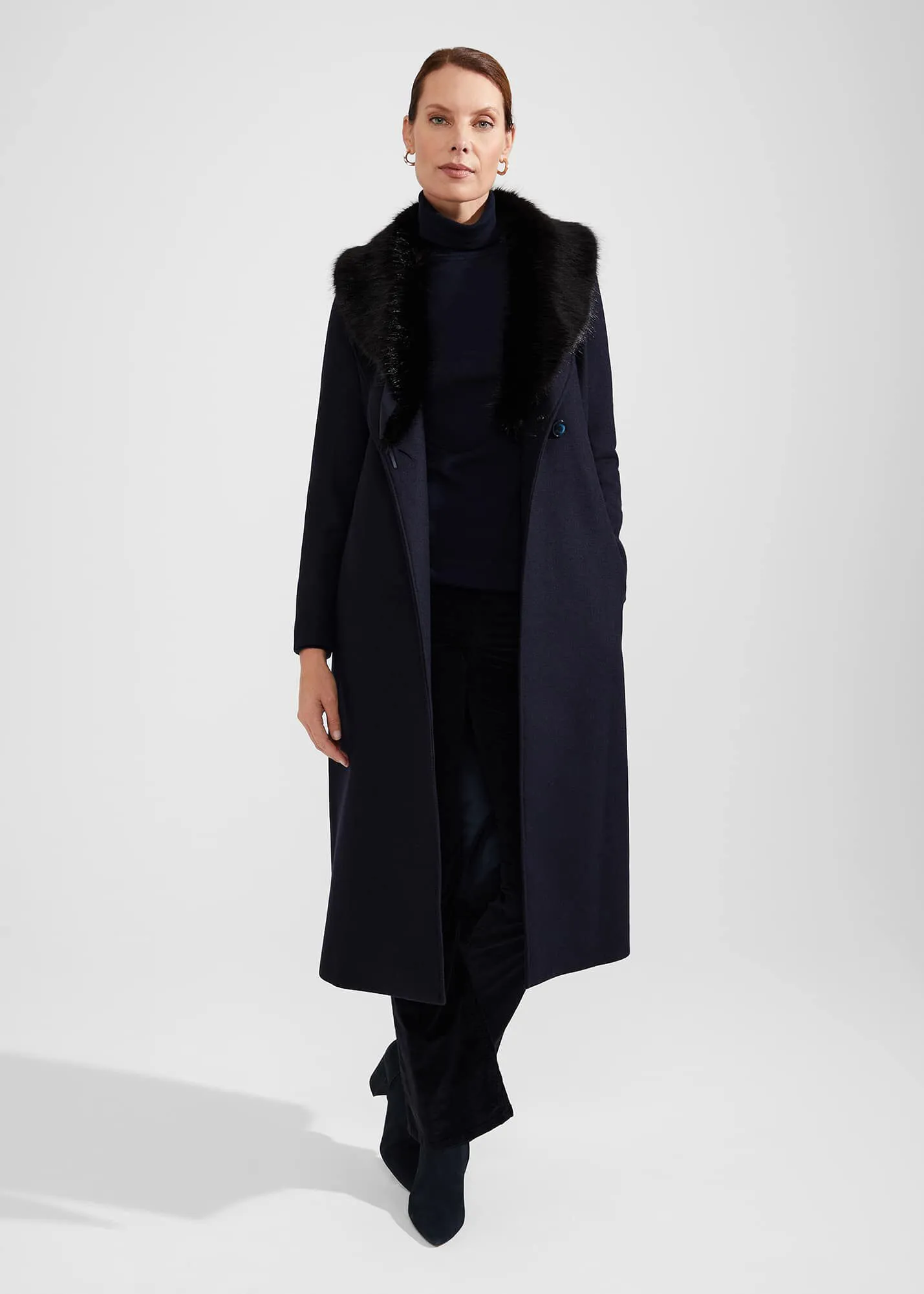 Arielle Wool Blend Coat 