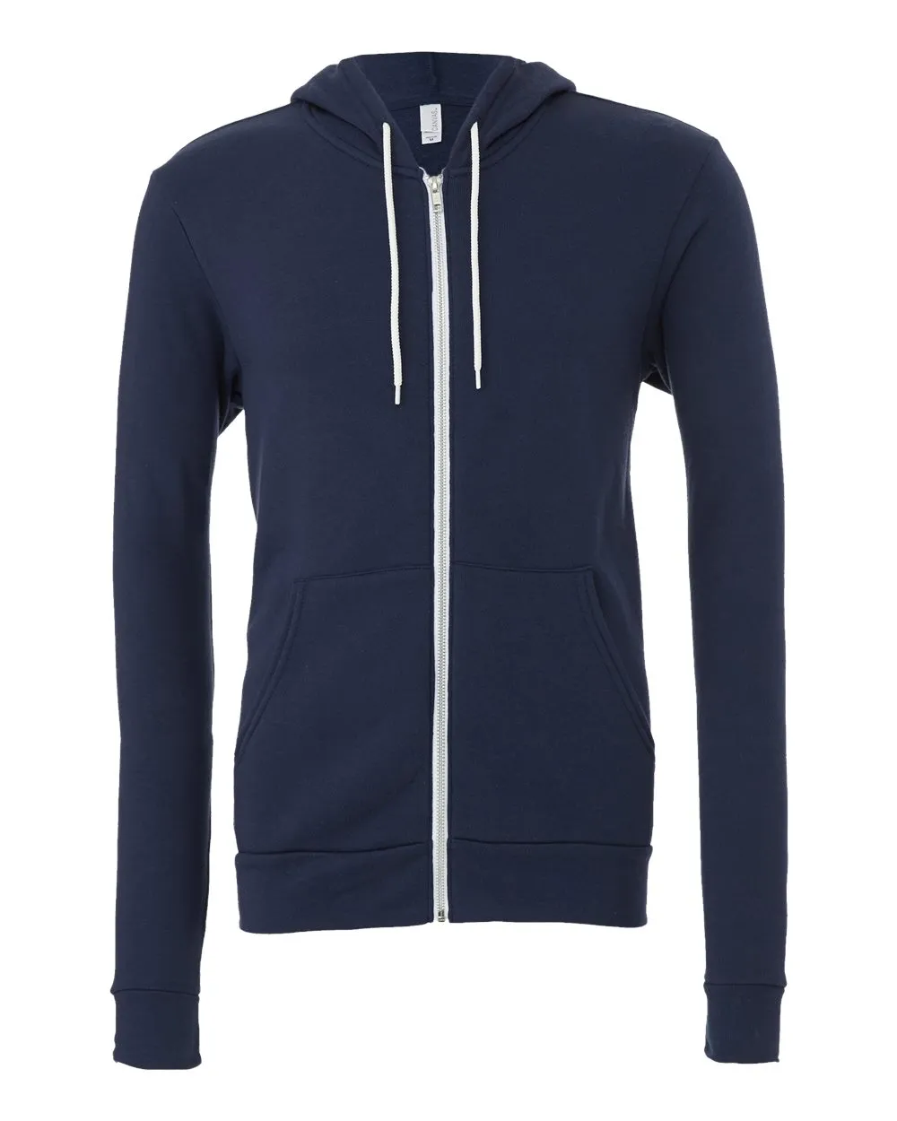 Bella+Canvas Unisex Sponge Fleece Full-Zip Hoodie