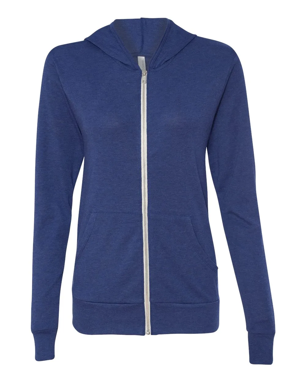 Bella+Canvas Unisex TriBlend Lightweight Full-Zip Hoodie