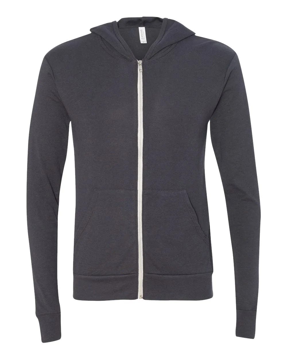 Bella+Canvas Unisex TriBlend Lightweight Full-Zip Hoodie