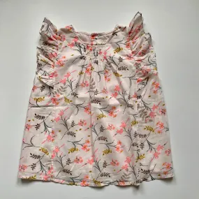 Bonpoint Neon Floral Print Blouse: 12 Years