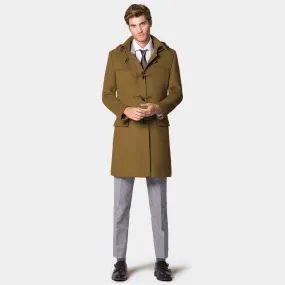 Camel Long Montgomery coat