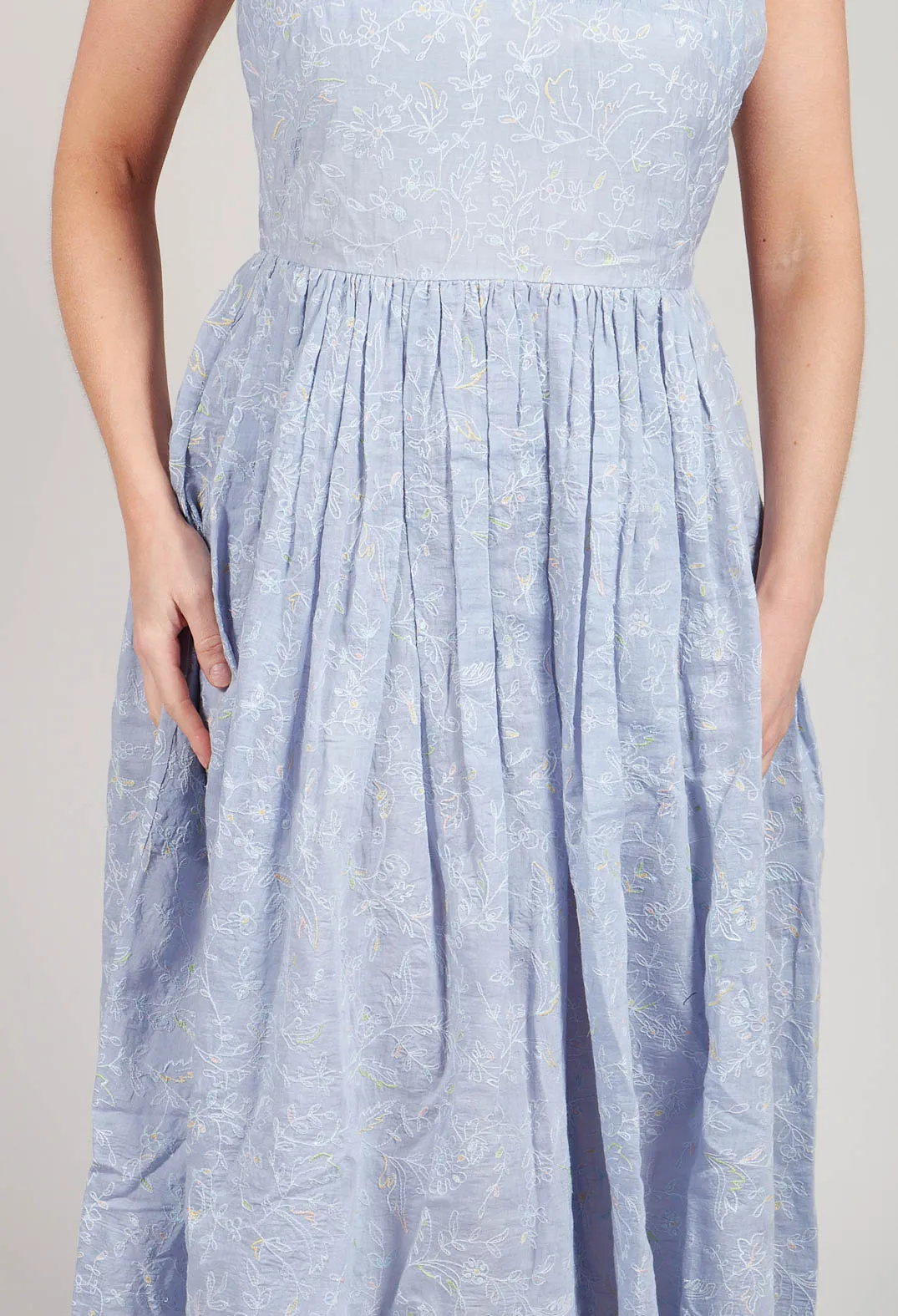 Caprice Dress in Powder Blue