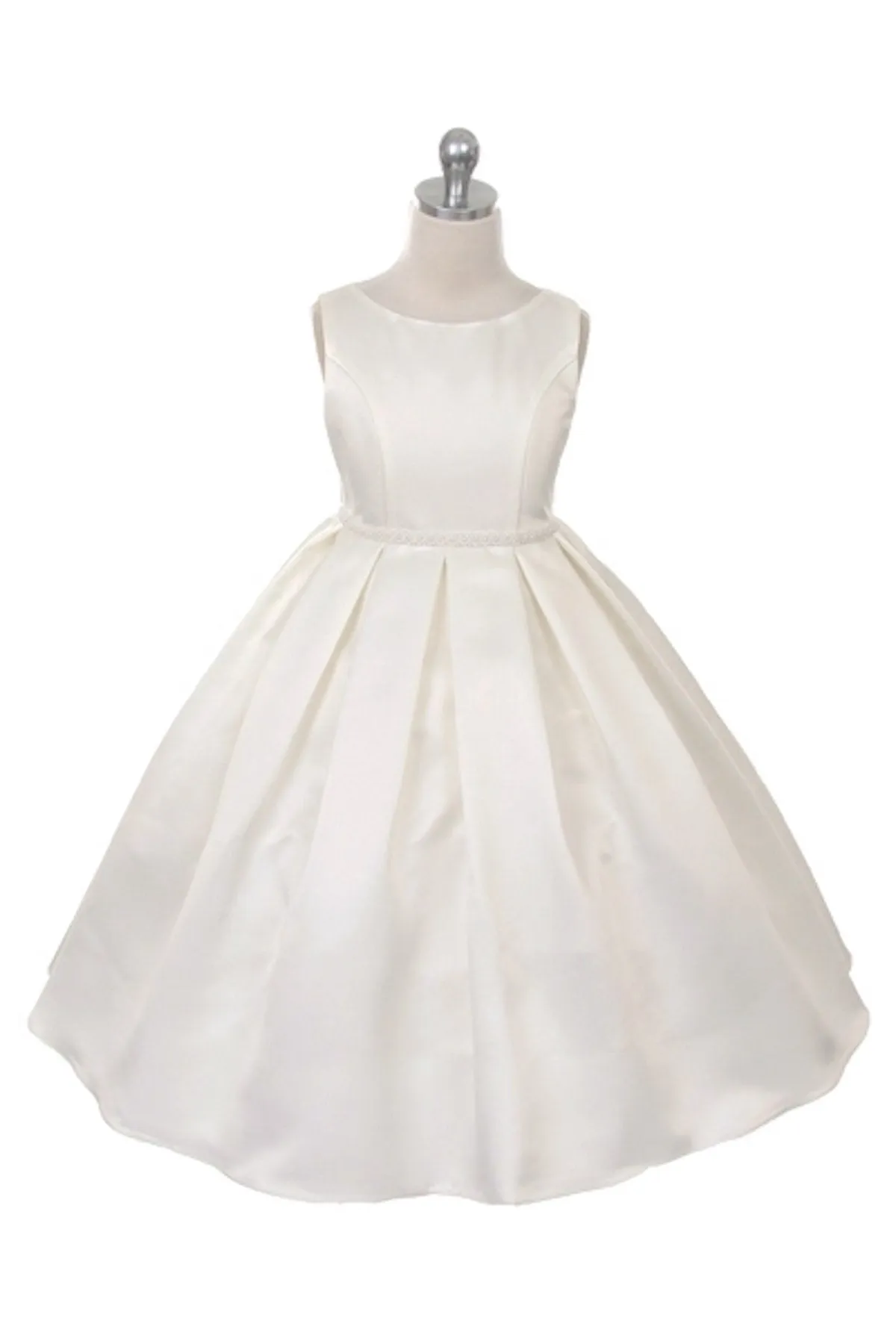 Classic Pleated Girls Dress