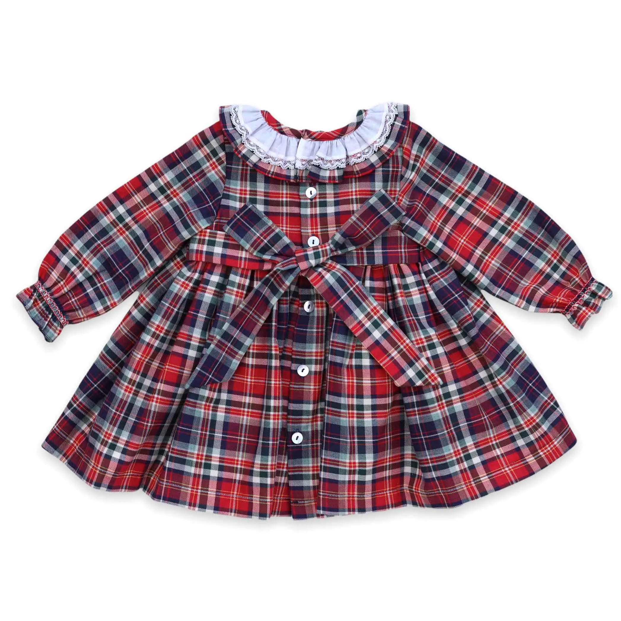 Classic Smocked Tartan Dress (6M - 4Y)