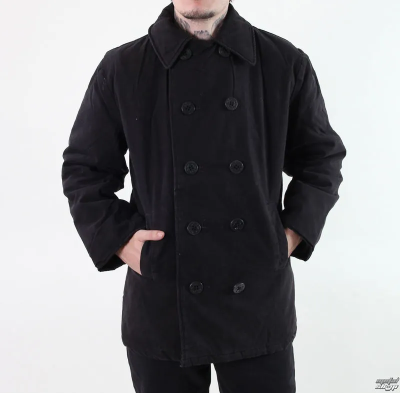 coat winter ROTHCO - PEA COAT- BLACK - 7877  -  Metal-shop