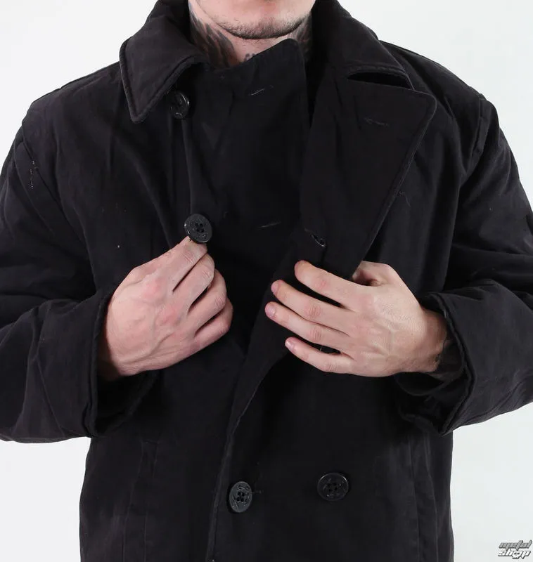 coat winter ROTHCO - PEA COAT- BLACK - 7877  -  Metal-shop