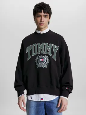 College Boxy Fit Logo Sweatshirt | Sweatshirts & Hoodies | Tommy Jeans