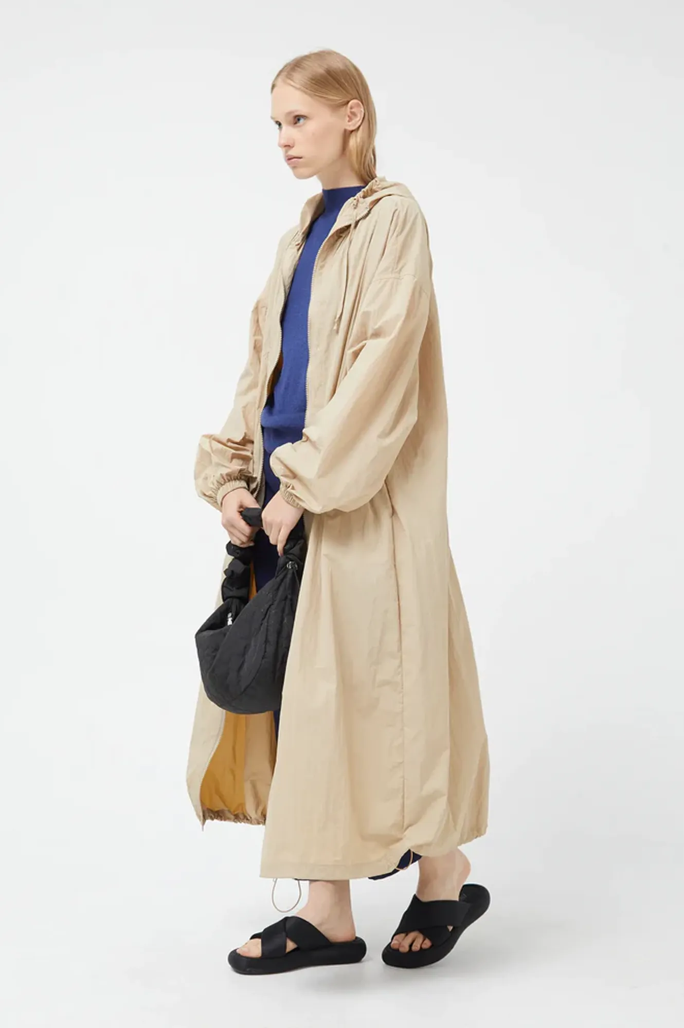 Compania Fantastica Ecru Trench Coat