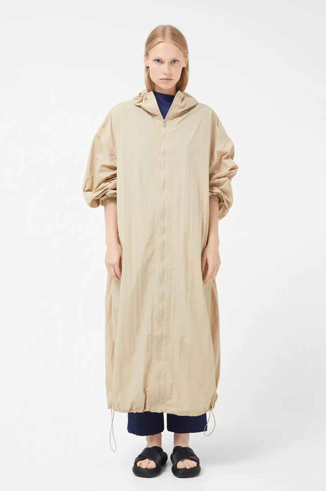 Compania Fantastica Ecru Trench Coat