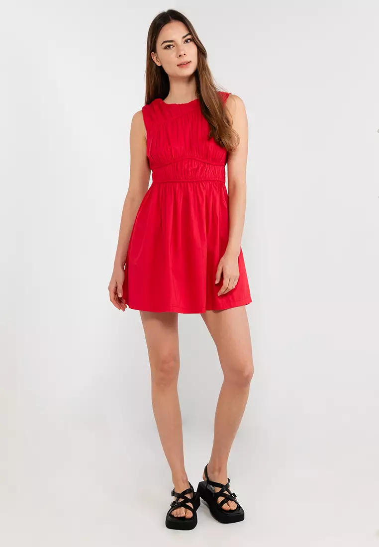 Cotton On Andie Shirred Mini Dress