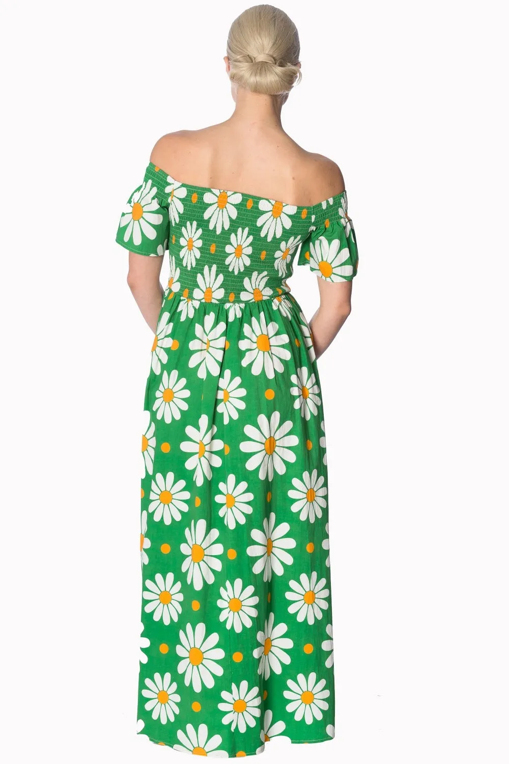 CRAZY DAISY SMOCK DRESS