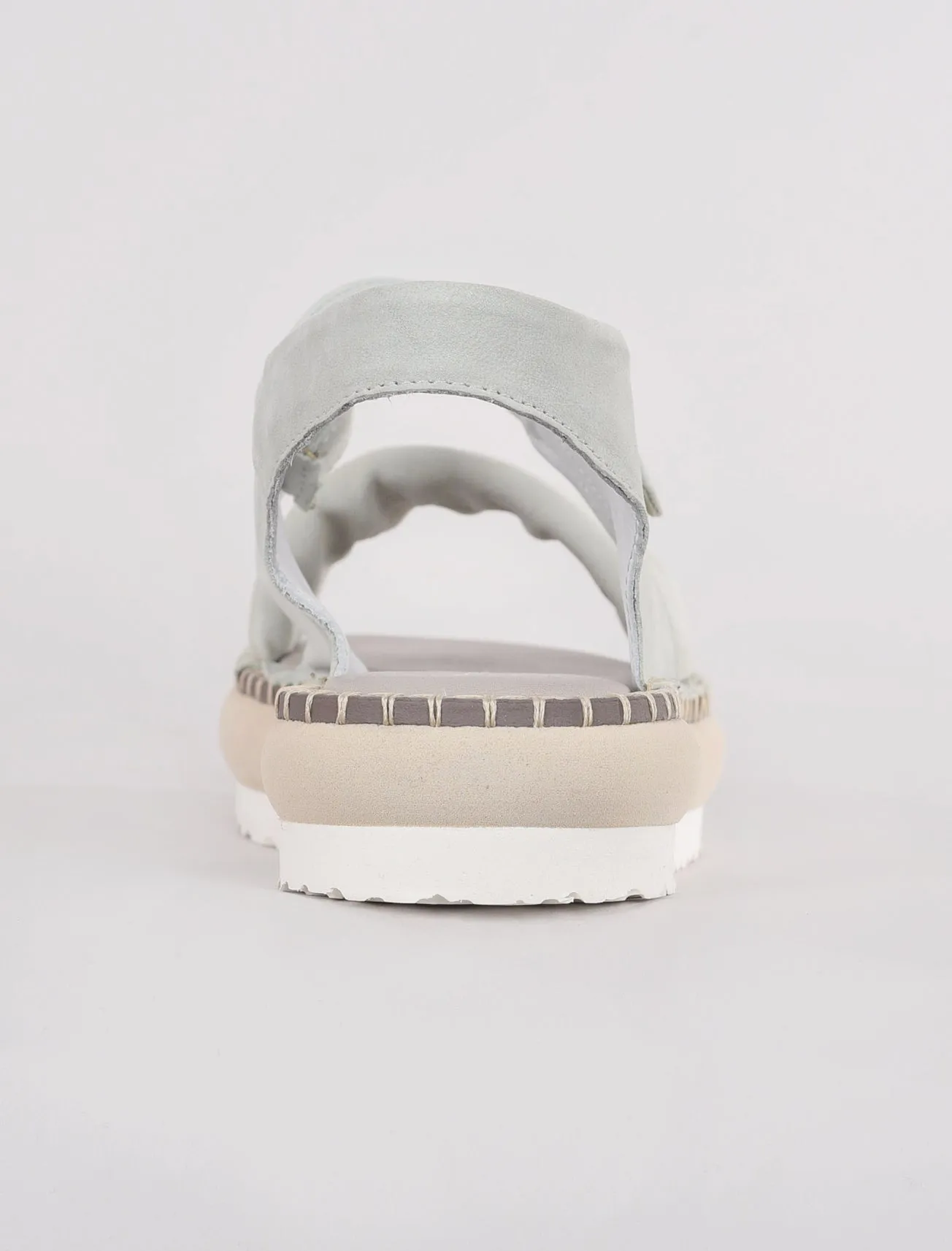 Cushion Strap Sandal, Powder Blue