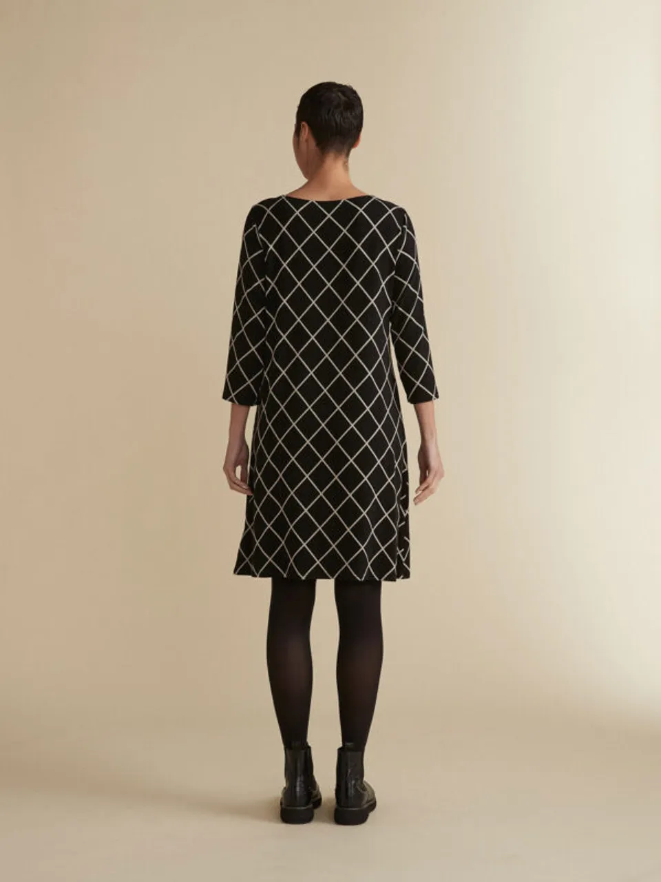 Cut Loose Diamond Boatneck Dress