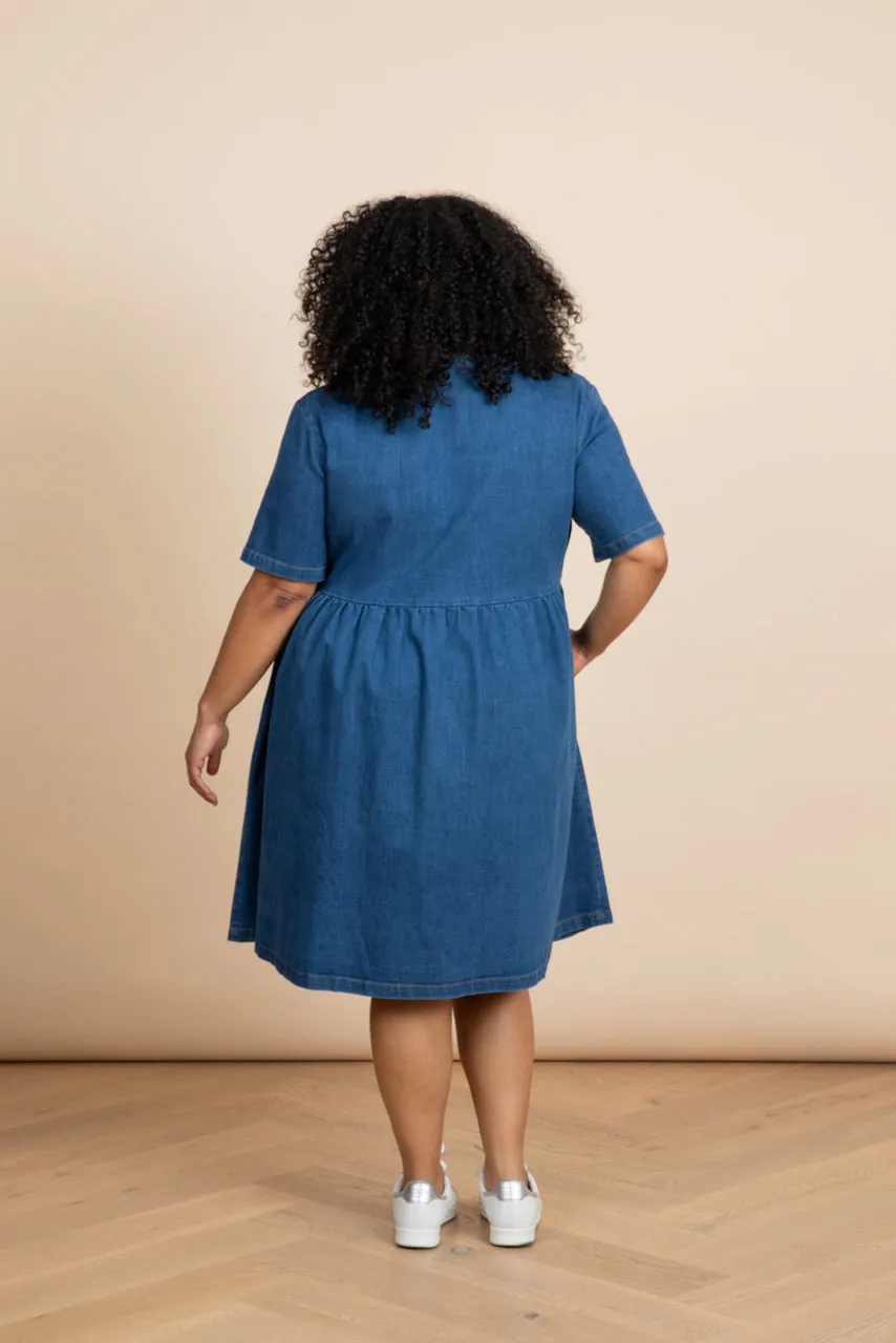 Denim Smock Dress