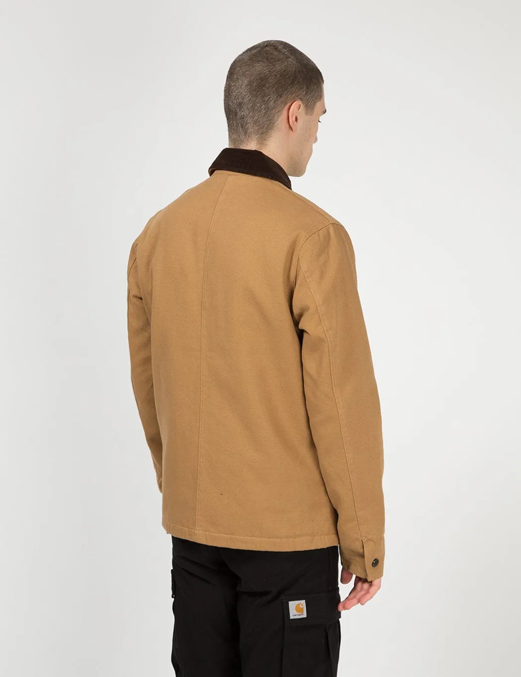 Deus Ex Machina Hank Chore Shirt Jacket - Driftwood Tan