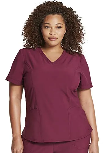 Dickies DK790 Retro Women Scrubs Top V-Neck