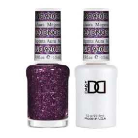 DND Matching Pair - Super Glitter Collection - Magenta Aura #920