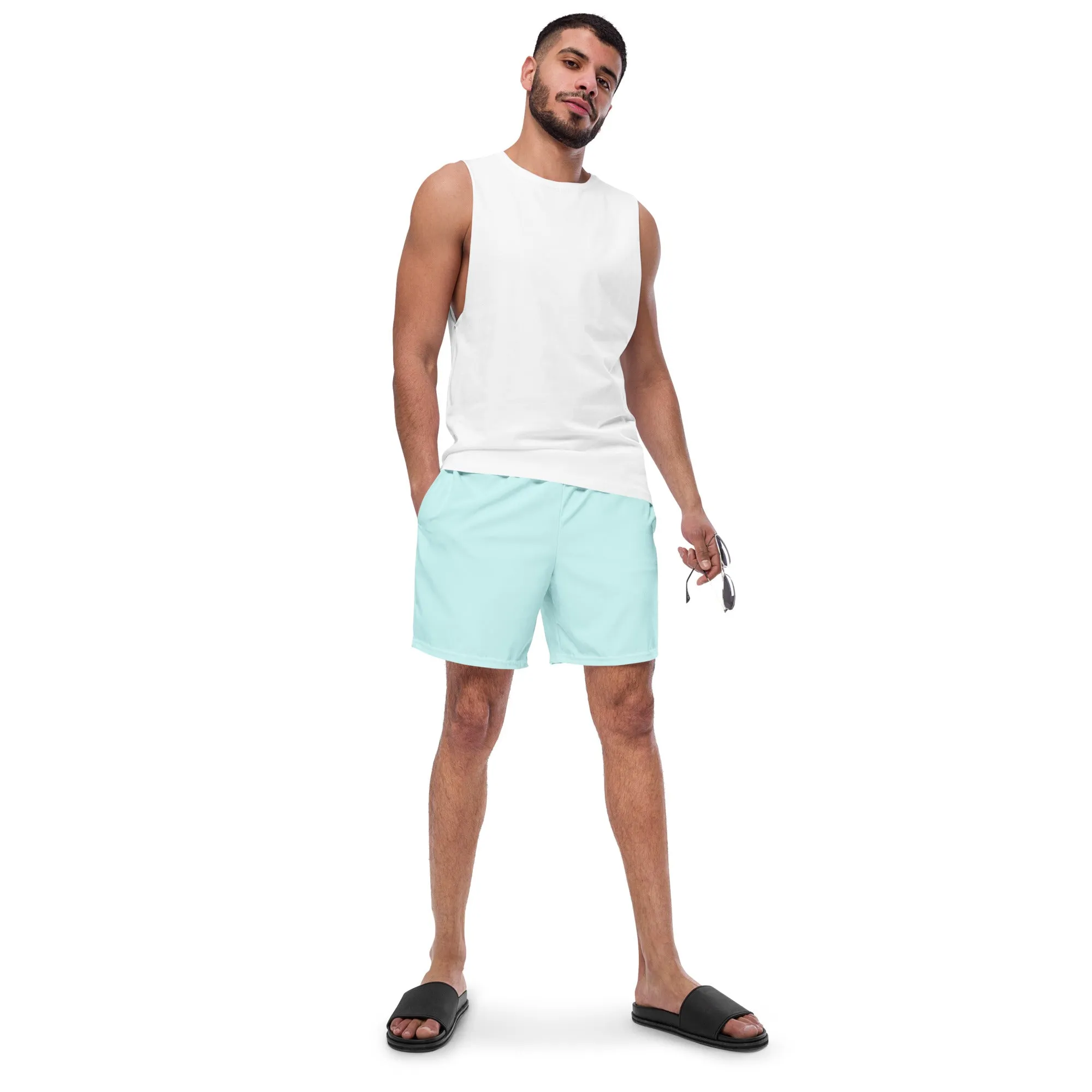 ECO MEN'S SWIM SHORTS |POWDER BLUE