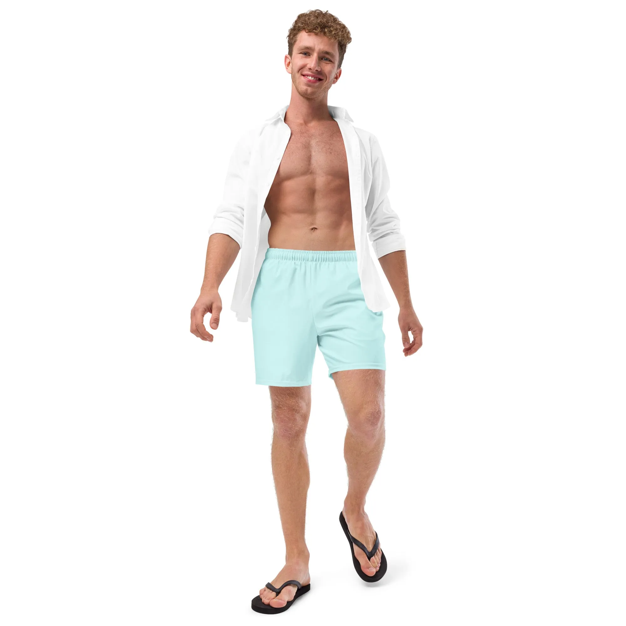 ECO MEN'S SWIM SHORTS |POWDER BLUE