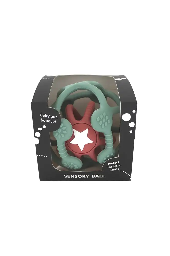 Fidget Ball & Sensory Ball Set- Teal & Dusty Pink