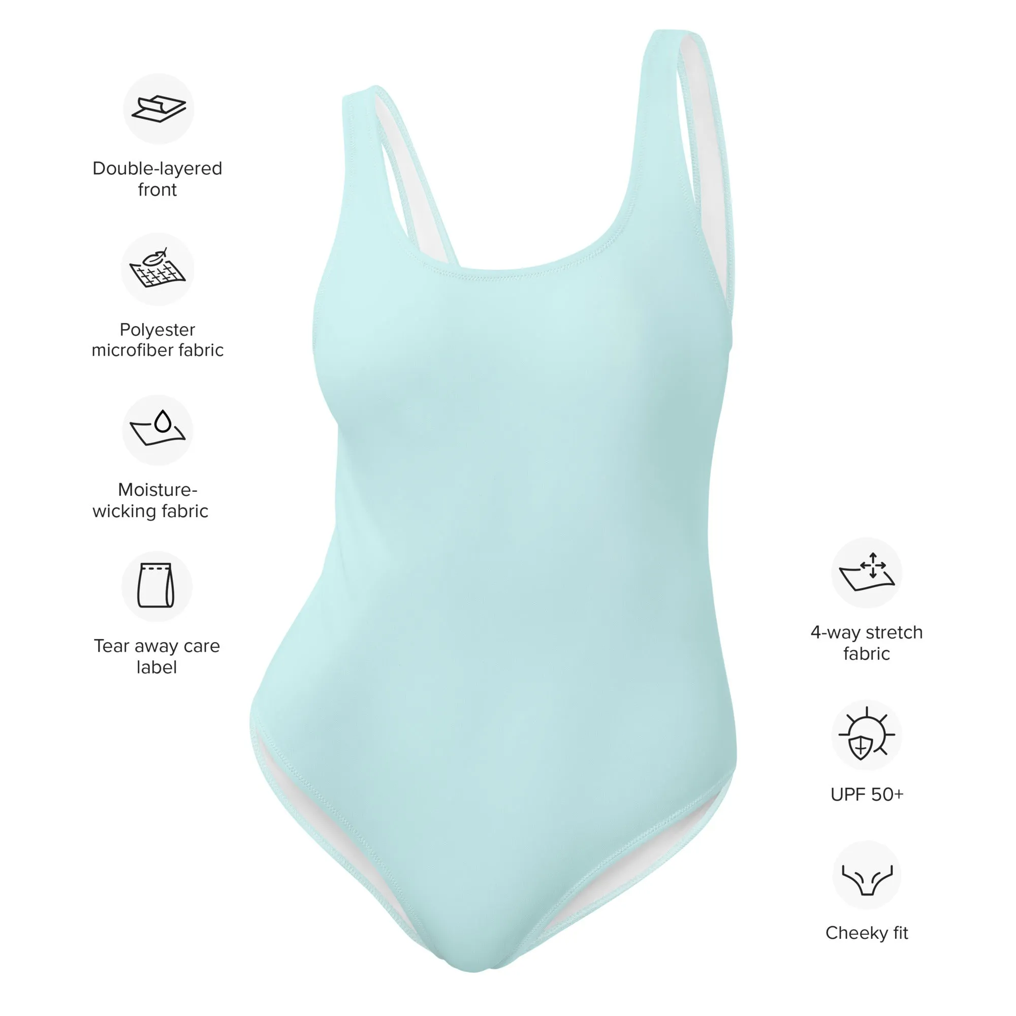 FLORIDA ECO ONE PIECE SWIMSUIT - POWDER BLUE