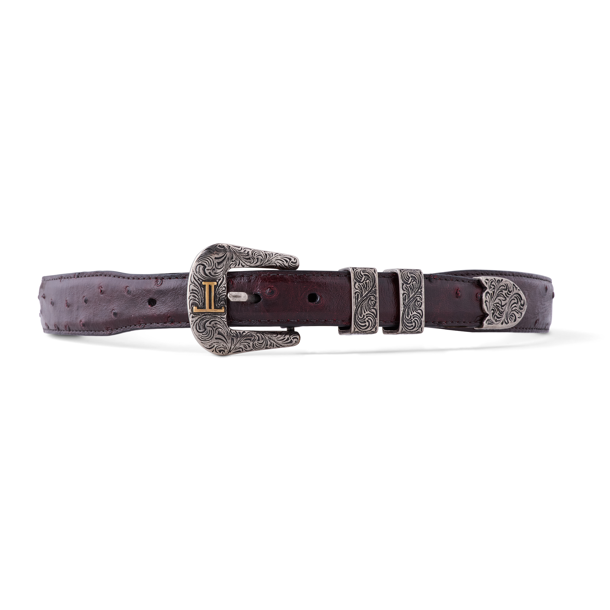 Full Quill Ostrich Tapered :: Black Cherry