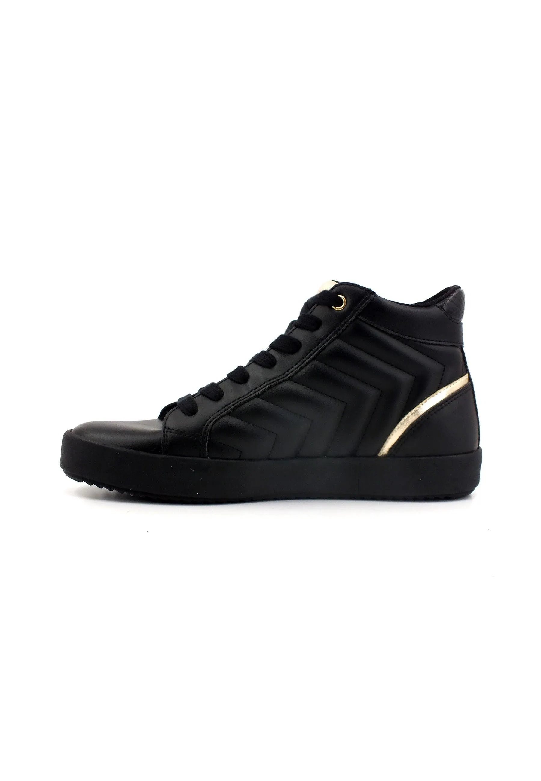 GEOX Blomiee Sneaker Hi Donna Black D266HE0BCARC9999