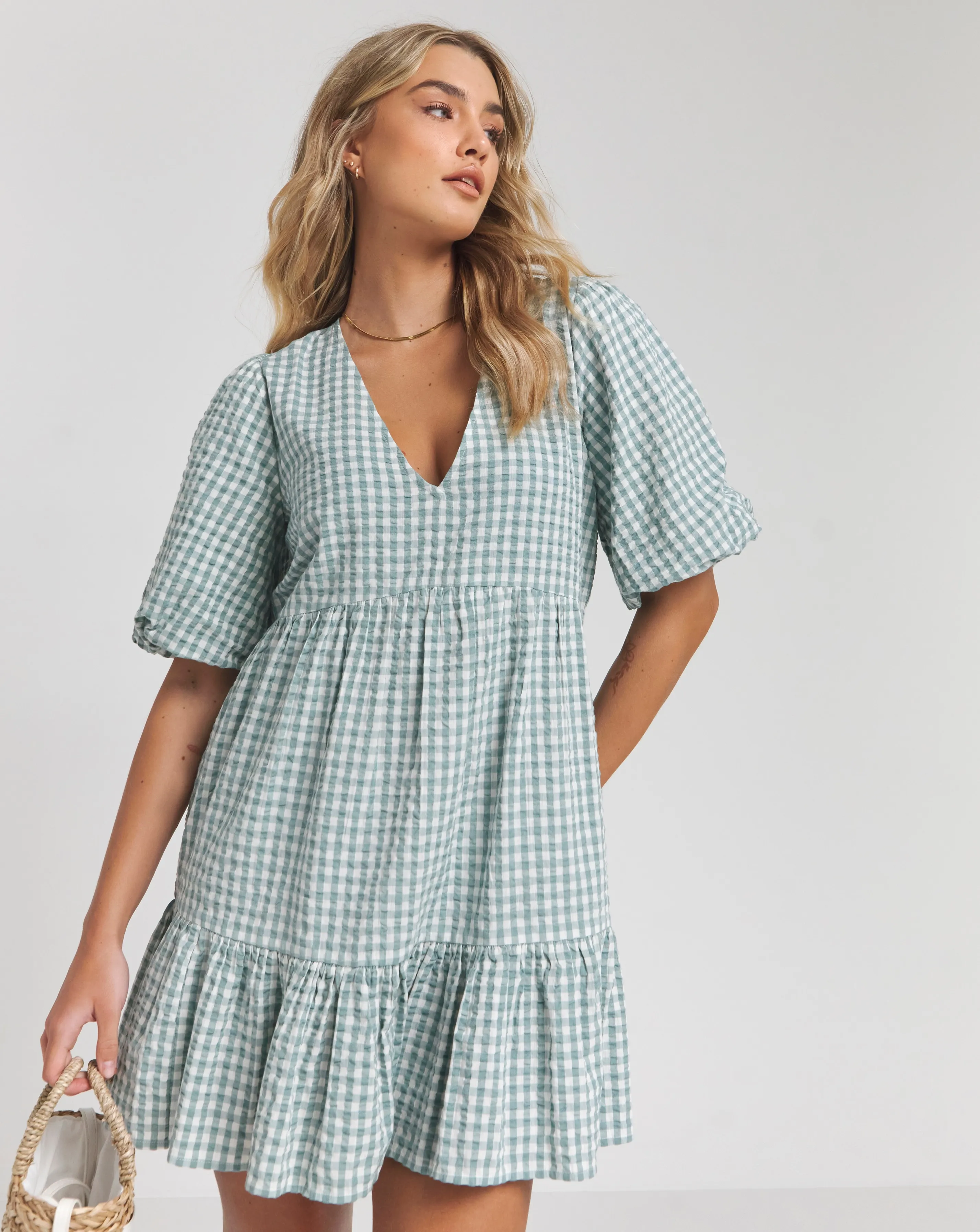 Gingham Smock Dress | Simply Be