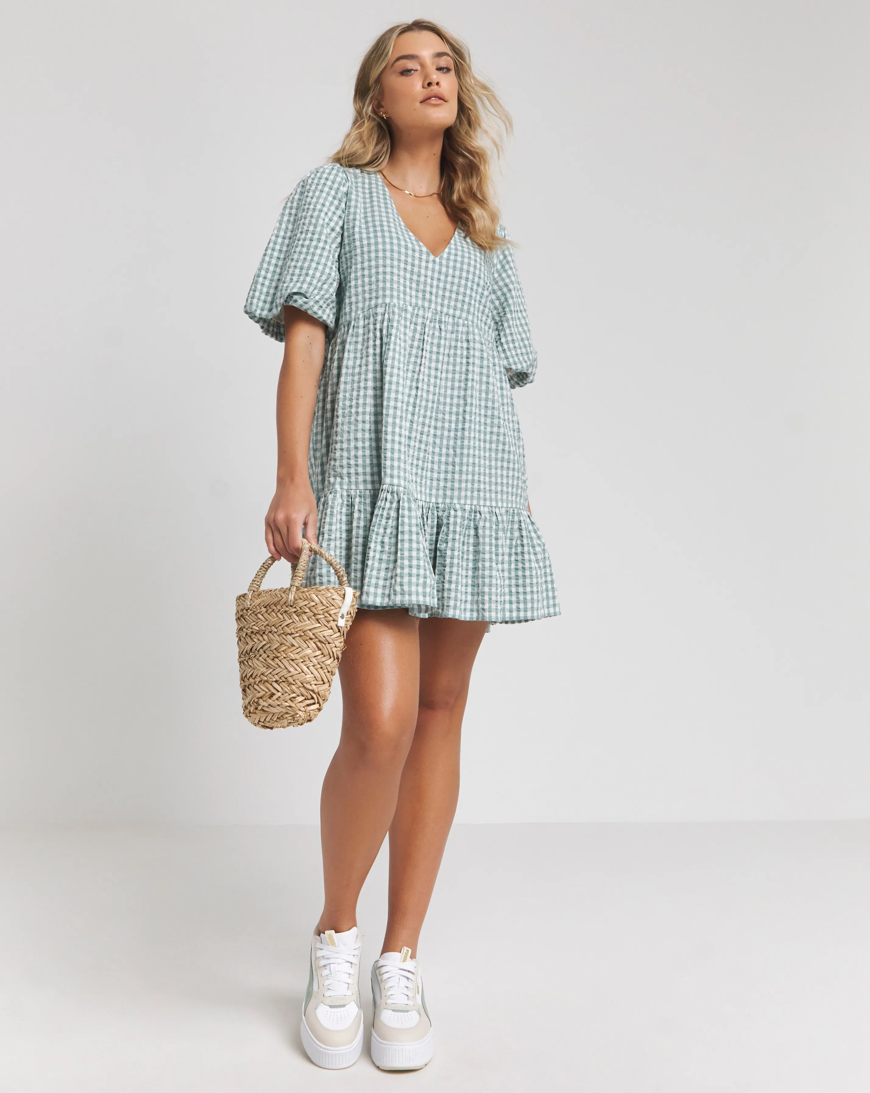 Gingham Smock Dress | Simply Be