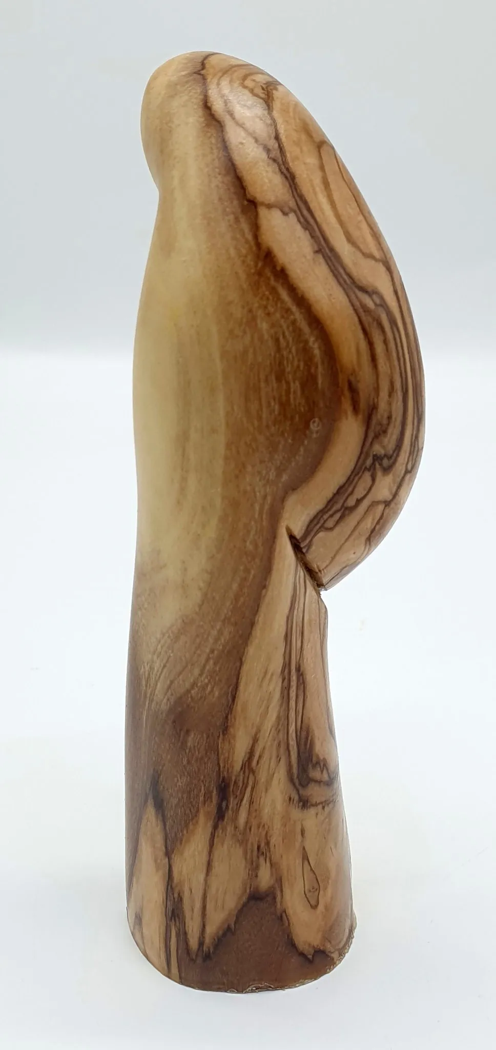 Grace your home with the timeless beauty of the Virgin Mary and Baby Jesus Handcrafted Olivewood Statue by Zuluf