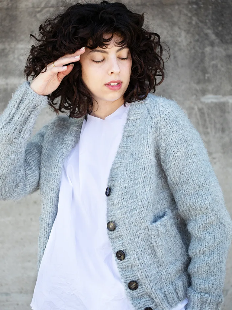 Grey Ingrid Cardigan