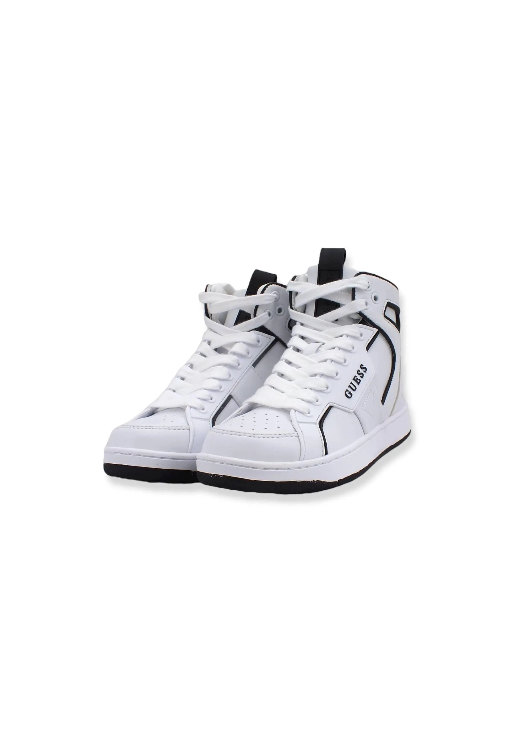 GUESS Sneaker Basket Donna White FL7BSQLEA