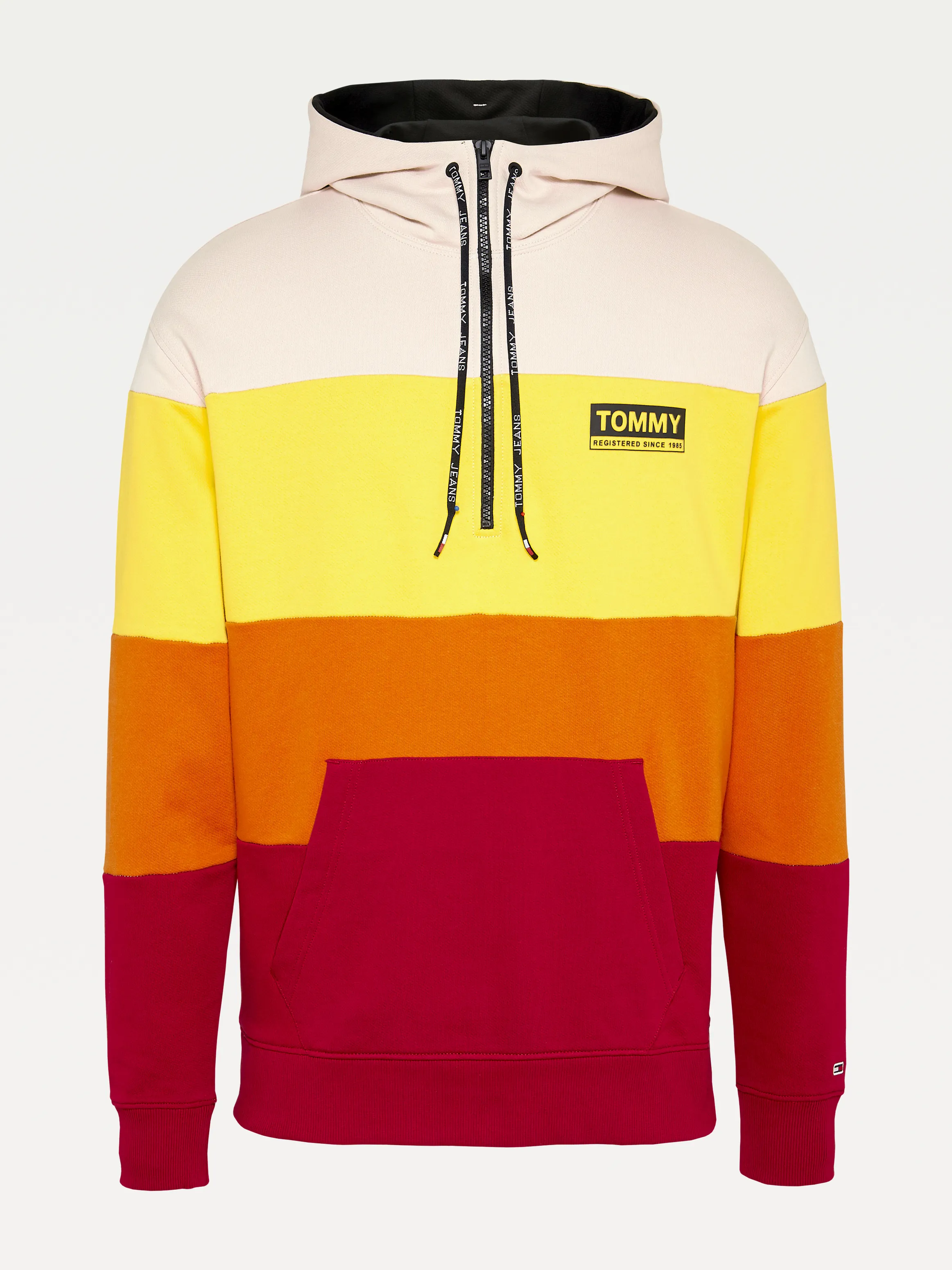 Half Zip Colour Block Hoodie | Sweatshirts & Hoodies | Tommy Hilfiger