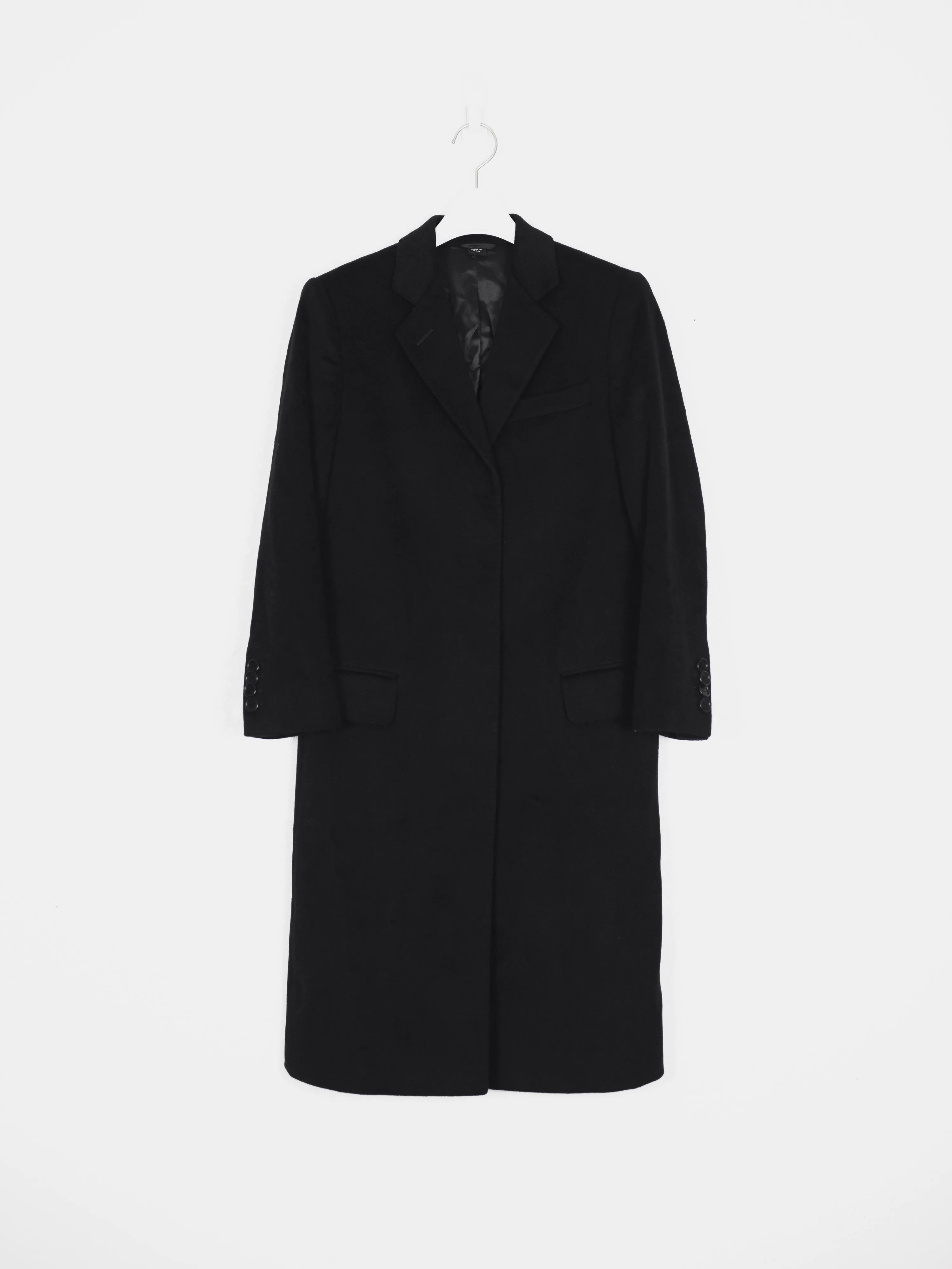 Helmut Lang 00s Wool Chester Coat