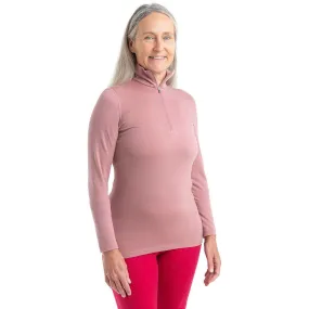 Icebreaker Women's 200 Oasis Long Sleeve Thermal Cold Weather Half Zip Base Layer Top