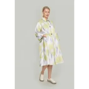 Ikat tulip coat