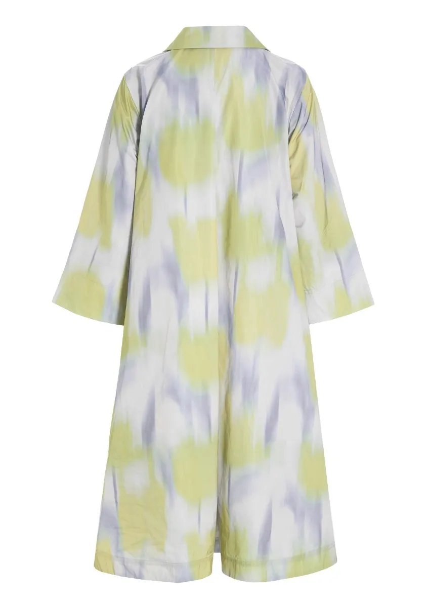 Ikat tulip coat