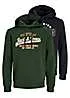 Jack & Jones Pack of 2 Large Logo Hoodies