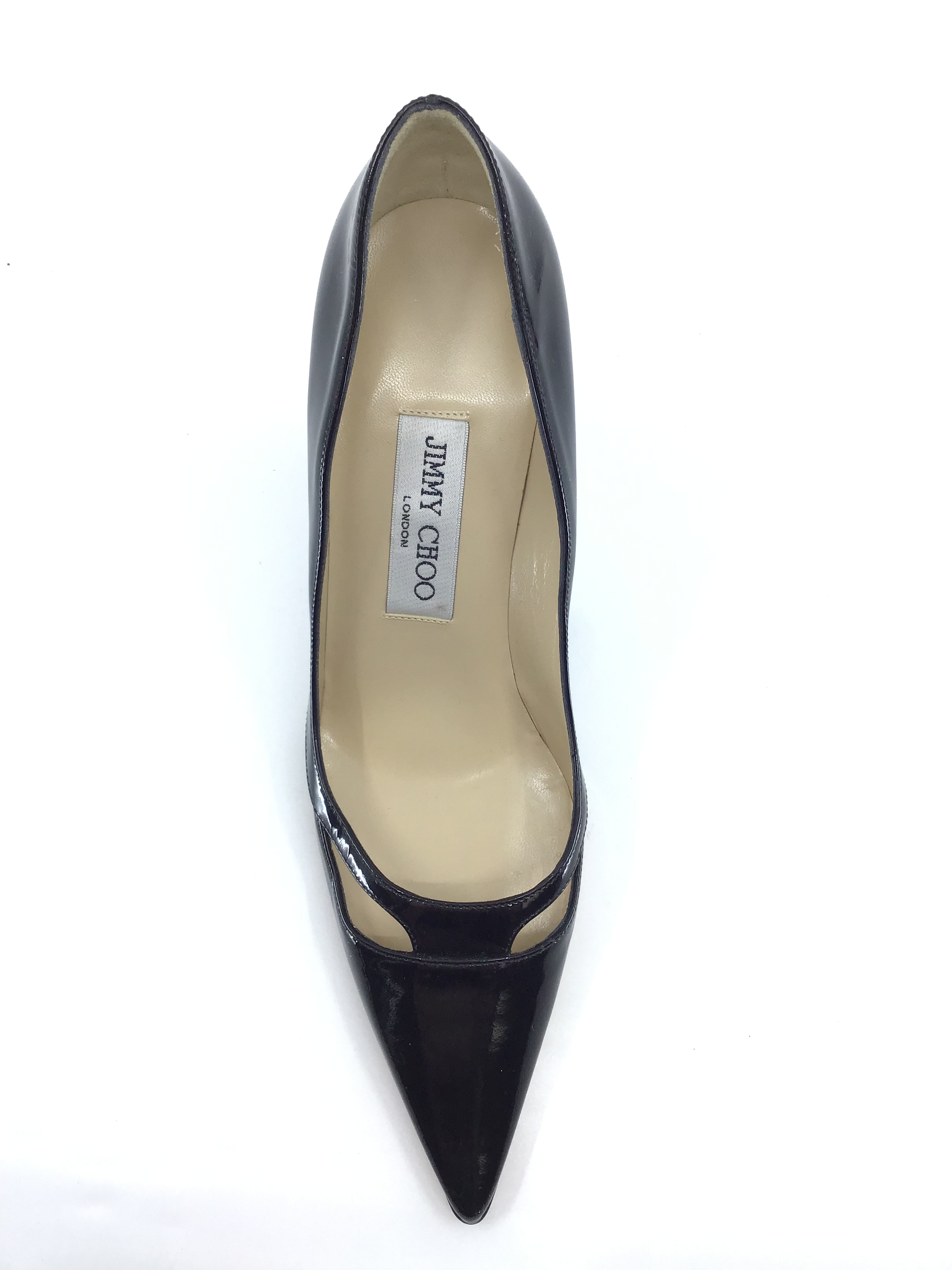 Jimmy Choo Patent Leather Point-Toe Pumps Size 7