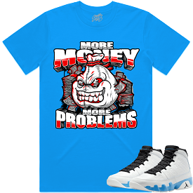 Jordan 9 Powder Blue 9s Shirt to Match - RED MORE PROBLEMS