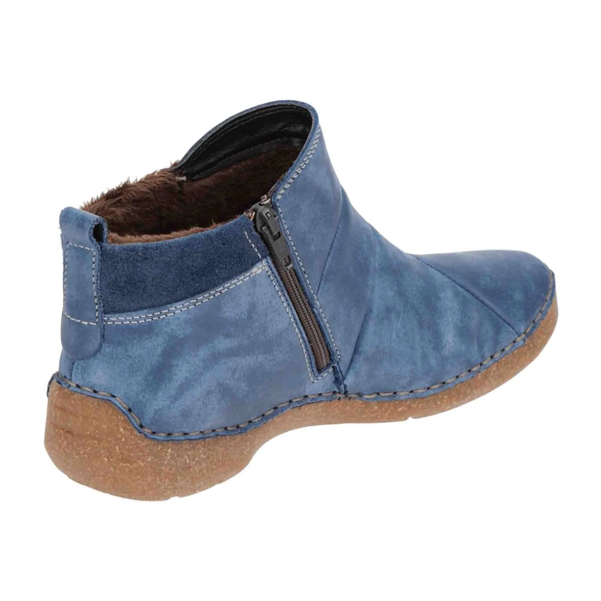 Josef Seibel Fergey 53 Winter Ankle Boot Blue Ocean for Women