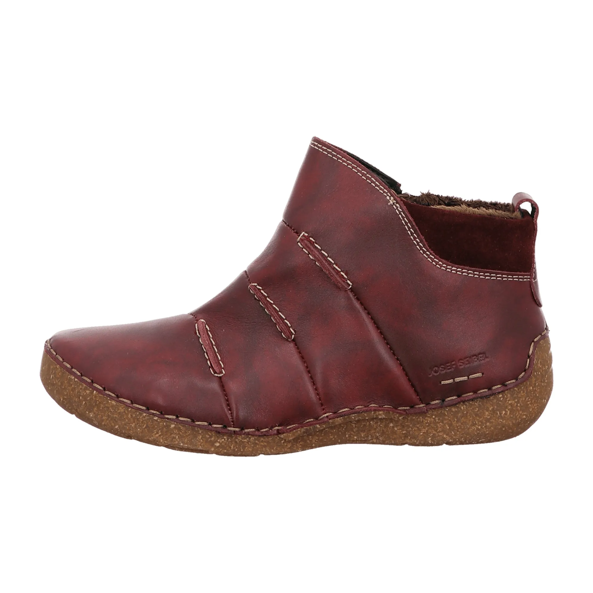 Josef Seibel Fergey 53 Winter Ankle Boot in Red Carmine for Women