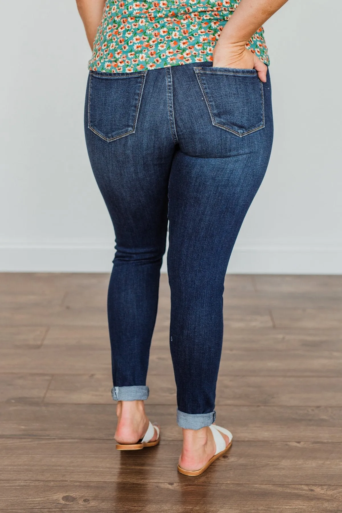 KanCan Mid-Rise Skinny Jeans- Tara Wash