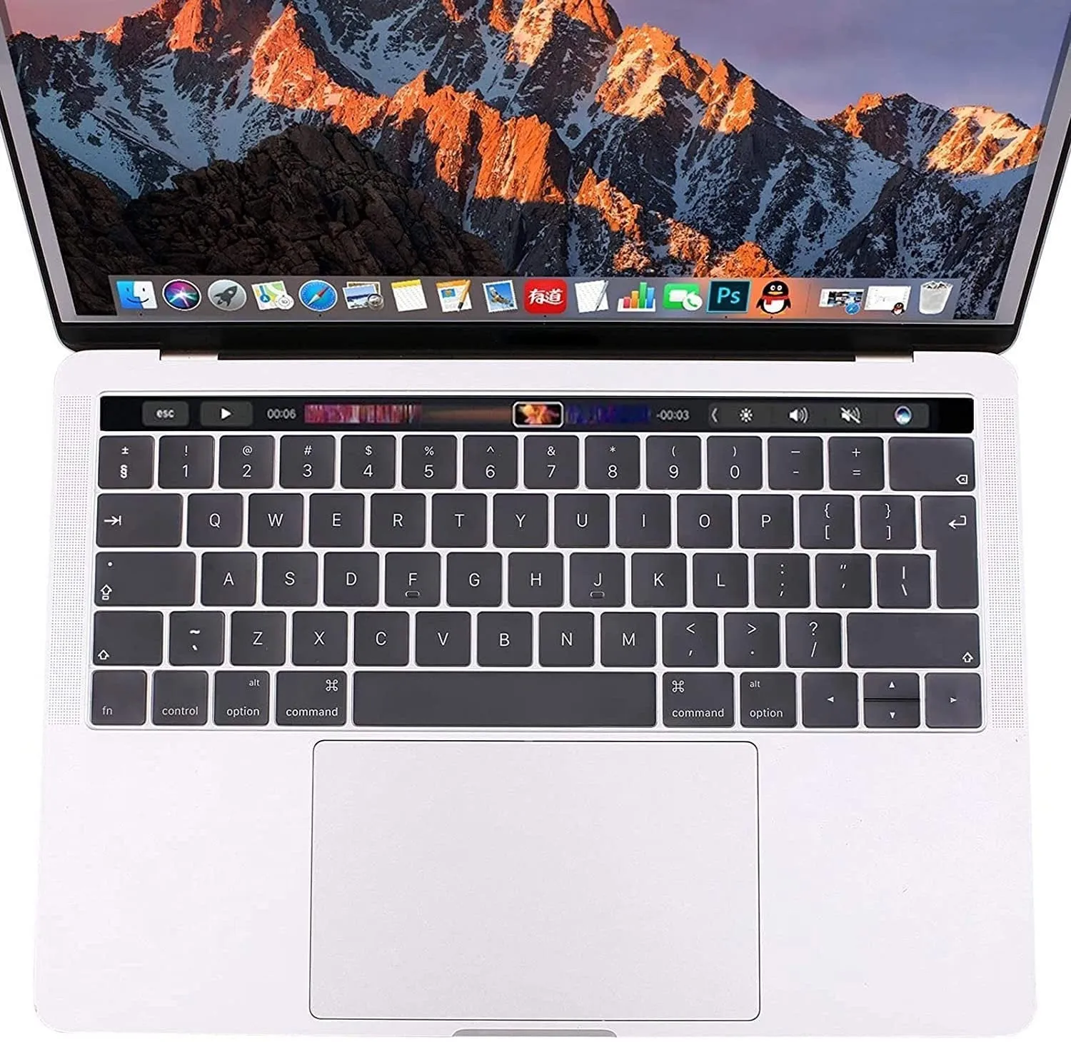 Keyboard Protector for MacBook Pro 13 M2, M1, (2023-2020) - EU Layout